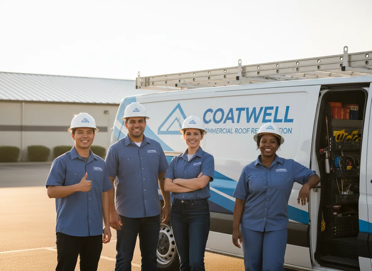 Commercial roof coating company in Levittown, PA